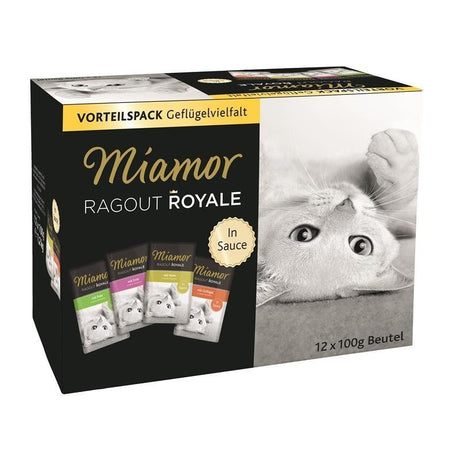 Ragout Royale Katzenfutter Geflügelvielfalt in Sauce Multi Box – Multi Box 12x100g