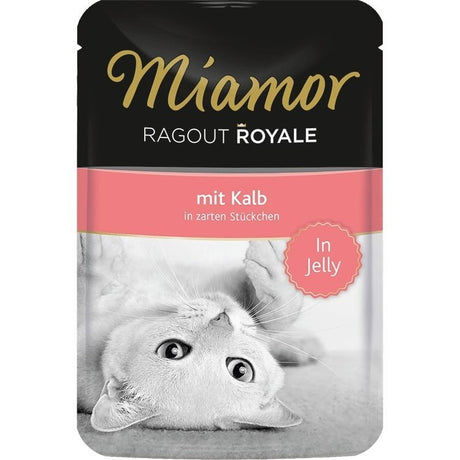 Ragout Royale in Jelly Katzenfutter – Kalb 22x100 g