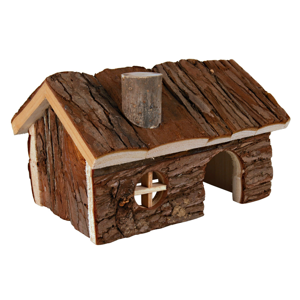 Nagerhaus Hendrik aus Nadelholz ohne Harzkanäle – 15 x 11 x 12 cm, Mäuse, Hamster