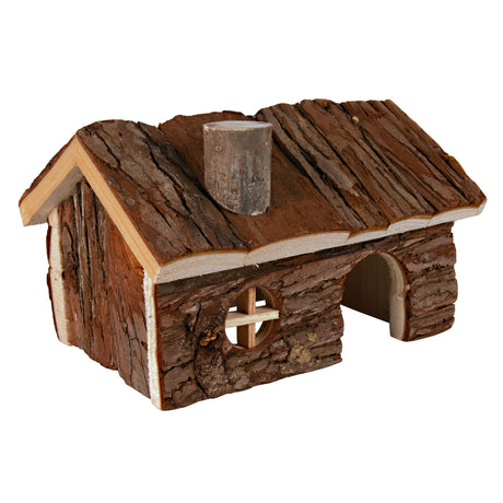 Nagerhaus Hendrik aus Nadelholz ohne Harzkanäle – 15 x 11 x 12 cm, Mäuse, Hamster
