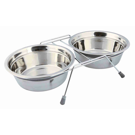 Napf-Set Eat on Feet mit Klapperschutz
