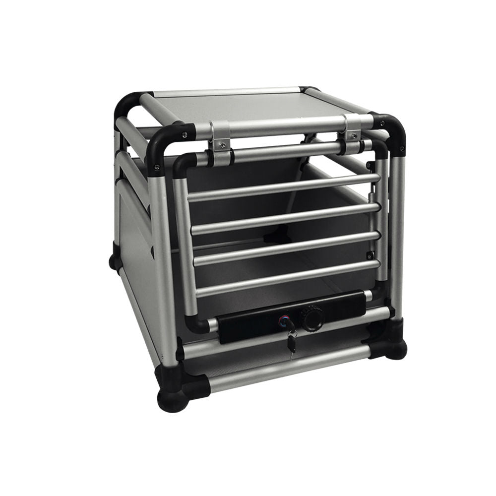 Nobby Aluminium Autotransportbox Round Corner – T x B x H: 59 x 55 x 49 cm