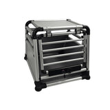 Nobby Aluminium Autotransportbox Round Corner – T x B x H: 59 x 55 x 49 cm