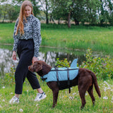 Hunde Schwimmweste Sharki mit Haifischflossen