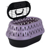 Katzen Hunde Transportbox Top Load – Pearl Bubble Grape