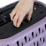 Katzen Hunde Transportbox Top Load – Pearl Bubble Grape