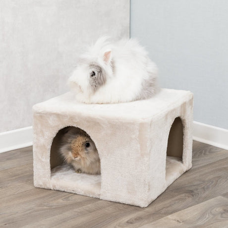 Kuschelhöhle für Kleintiere mit Plüsch