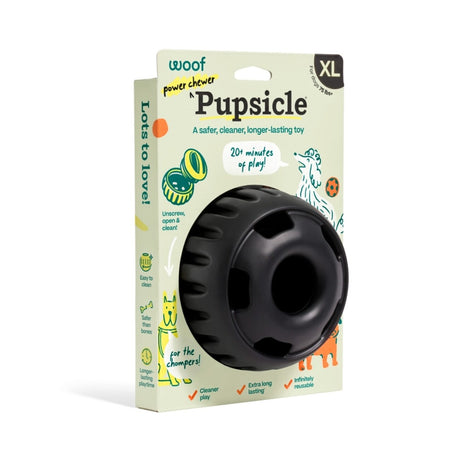 Pupsicle Power Chewer: Kühlender Schleckspaß für deinen Hund 🐶 – XL: ca12 cm, für Hunde + 30 kg
