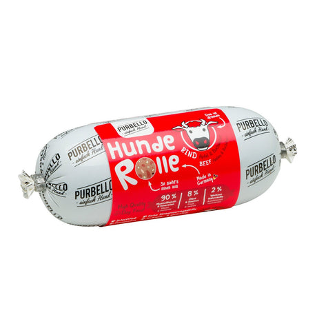 PurBello Hundewurst Hundefutter – Rind 200g