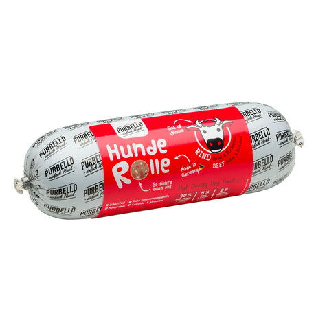 PurBello Hundewurst Hundefutter – Rind 800g