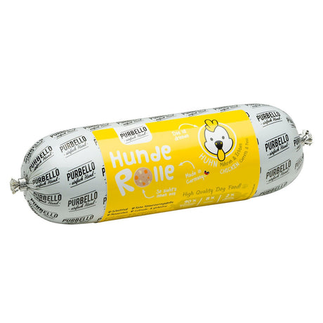 PurBello Hundewurst Hundefutter – Huhn 800g