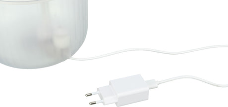 TRIXIE Aqua Clear Trinkbrunnen für Hunde – Edelstahlschale, 2,5 L, USB