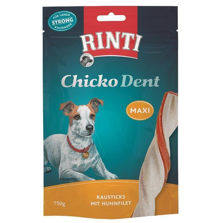 Rinti Chicko Chew Dent Kausnack für Hunde – Huhn 150g, Maxi