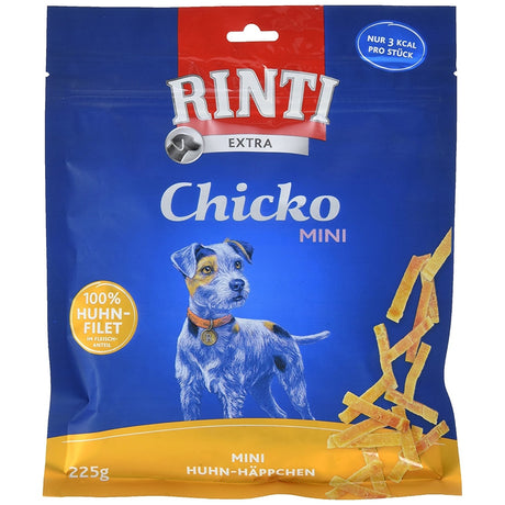 Rinti Chicko Mini Hundesnacks für kleine Hunde – Huhn 225g