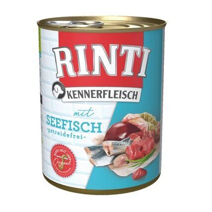 Rinti Kennerfleisch Hundefutter – 12 x 800g Seefisch
