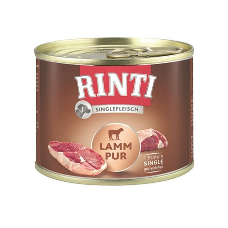 Singlefleisch Hundefutter Dose – 12 x 185 g Lamm pur