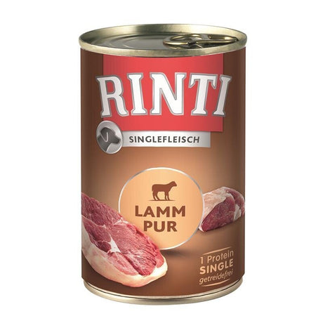 Singlefleisch Hundefutter Dose – 12 x 400 g Lamm pur