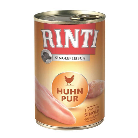 Singlefleisch Hundefutter Dose – 12 x 400 g Huhn pur