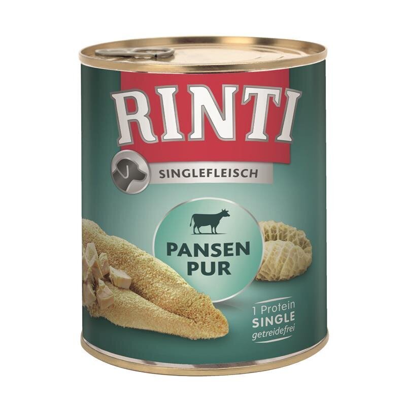 Singlefleisch Hundefutter Dose – 6 x 800 g Pansen Pur