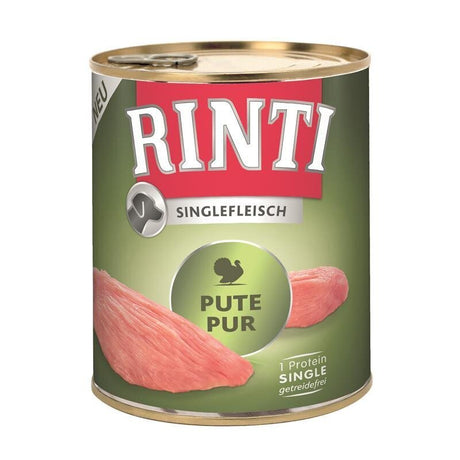 Singlefleisch Hundefutter Dose – 6 x 800 g Pute Pur