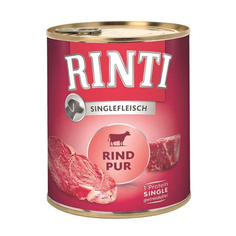 Singlefleisch Hundefutter Dose – 6 x 800 g Rind pur