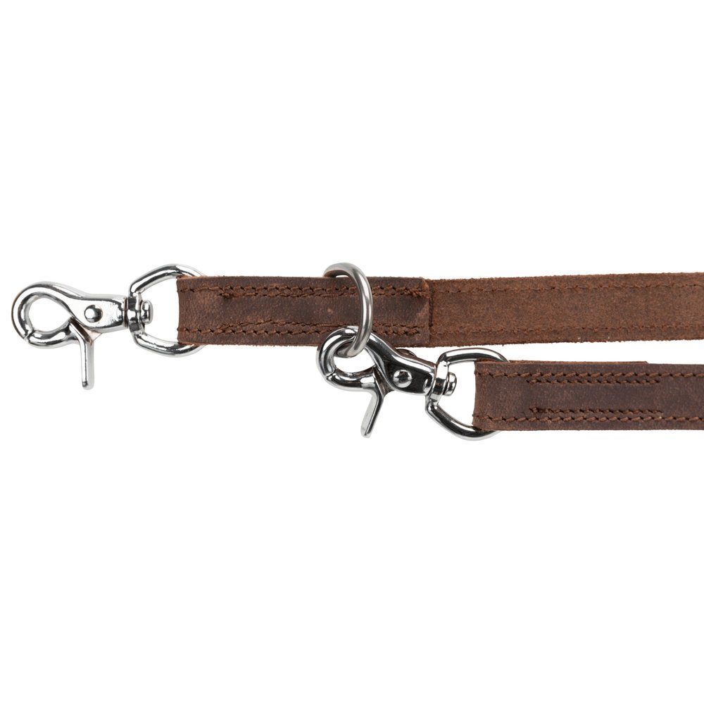 Rustic Fettleder-Verlängerungsleine für Hunde