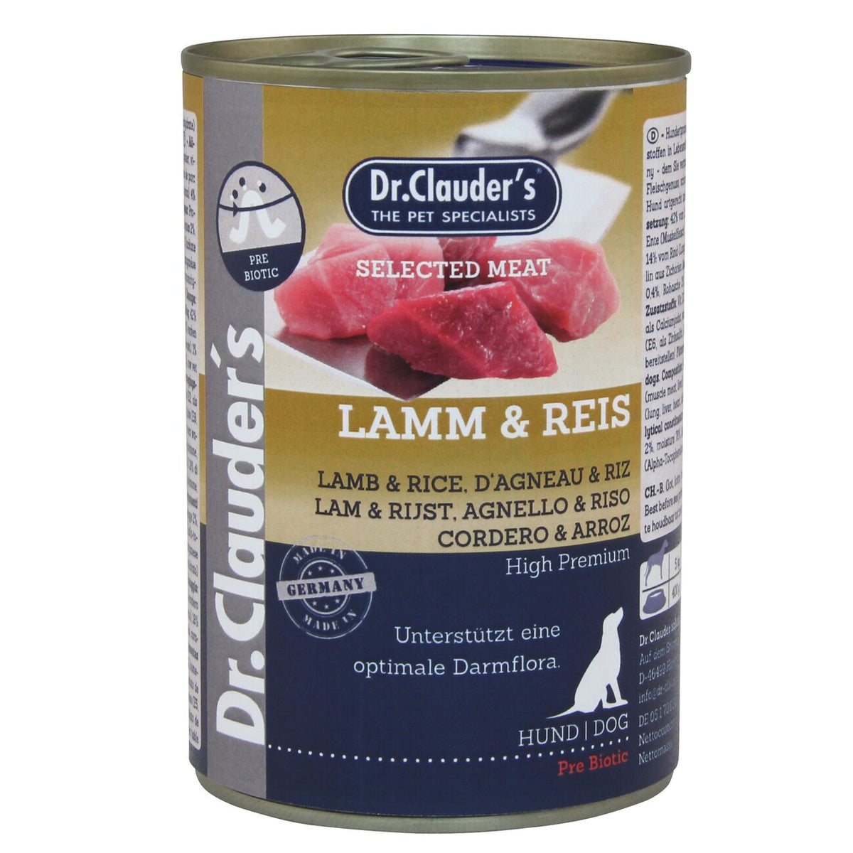 Selected Meat Prebiotics in Dose – Lamm&Reis 6x400g