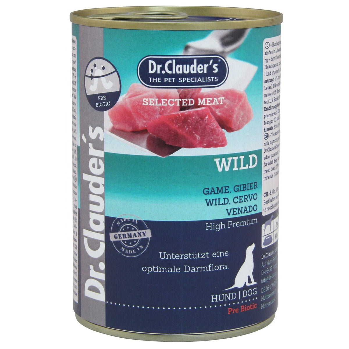 Selected Meat Prebiotics in Dose – Wild 6x400g