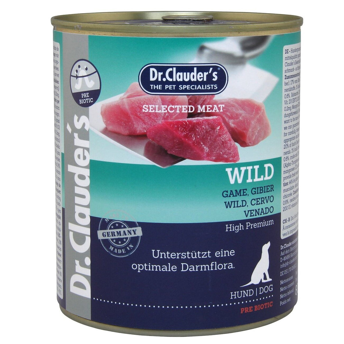 Selected Meat Prebiotics in Dose – Wild 6x800g