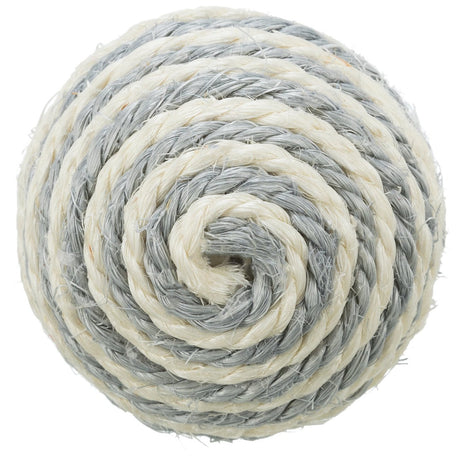 Sisal-Ball mit Catnip – ø 6 cm