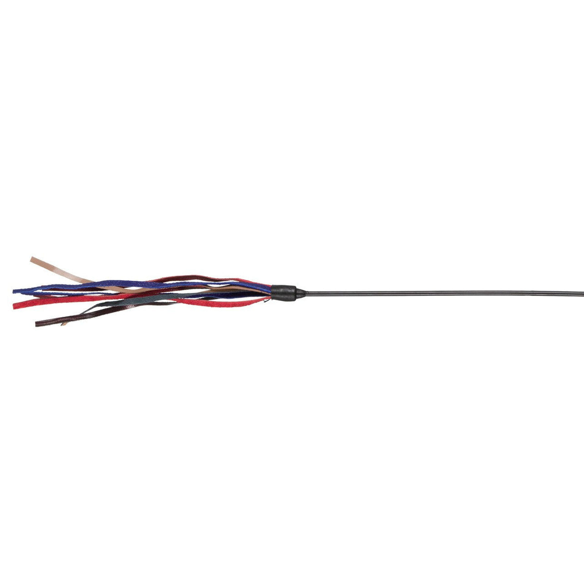 Spielstab mit Lederbändchen Spielangel für Katzen – 65 cm