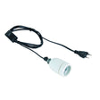Terrarium Fassung Pro Socket aus Porzellan – bis 250 W, 1,80 m