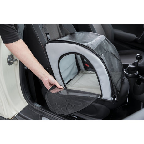 Hundeautositz mit Netzeinsätzen