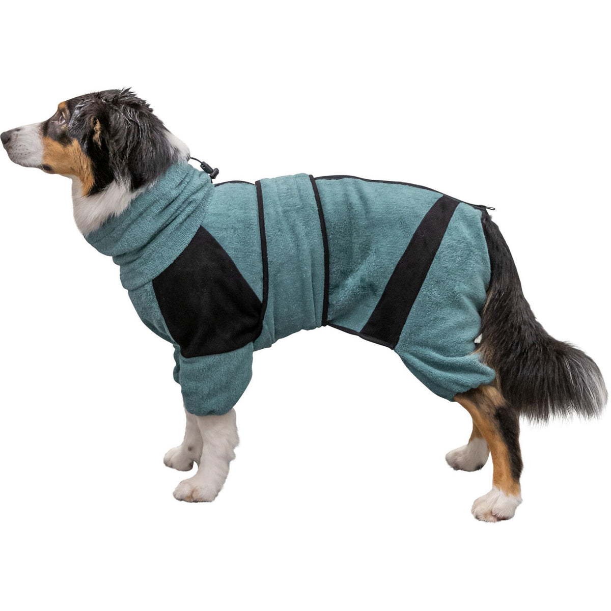 Bademantel und Haus-Overall für Hunde