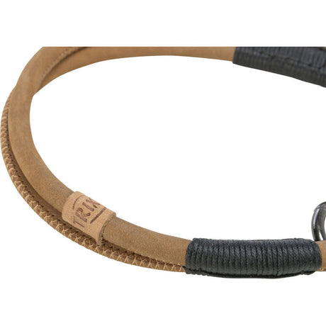 BE NORDIC Zug-Stopp Hundehalsband Leder