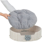 TRIXIE Bett Emelie – Kuscheliges Katzenbett für süße Träume – 50 × 42 cm
