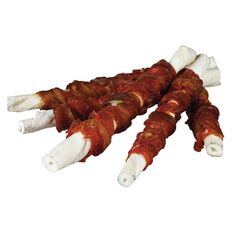 Trixie Denta Fun Kaurollen mit Büffel – 12 cm, 5 St./70 g
