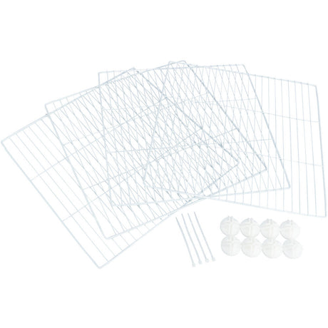 Erweiterungselemente für Indoor Freilaufgehege – Metall