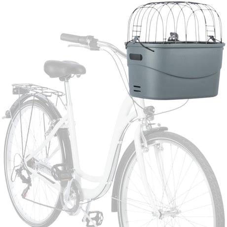 Hunde Front Fahrradkorb mit Gitter