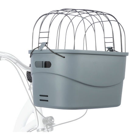 Hunde Front Fahrradkorb mit Gitter