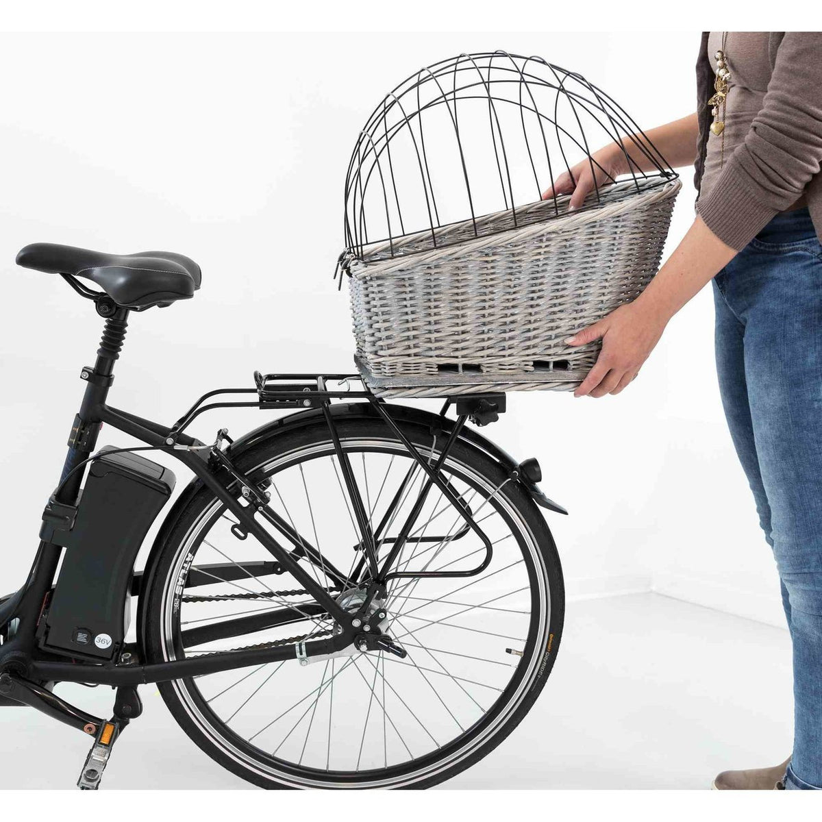 Trixie Fahrradkorb für Gepäckträger