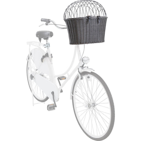Front Fahrradkorb für Hunde und Katzen mit Gitter