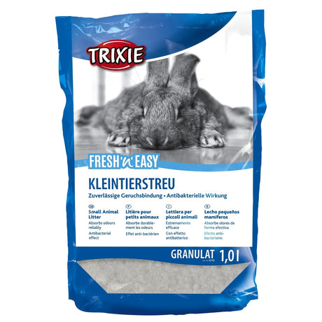 Trixie Fresh n Easy Kleintierstreu Granulat Silikatstreu – Granulat, 1,0 l