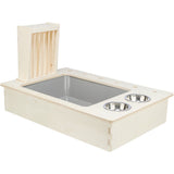 Futterstation für Nager aus Holz