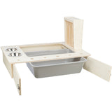 Futterstation für Nager aus Holz