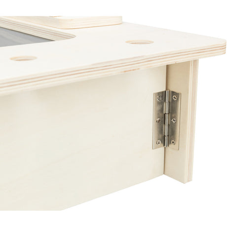 Futterstation für Nager aus Holz