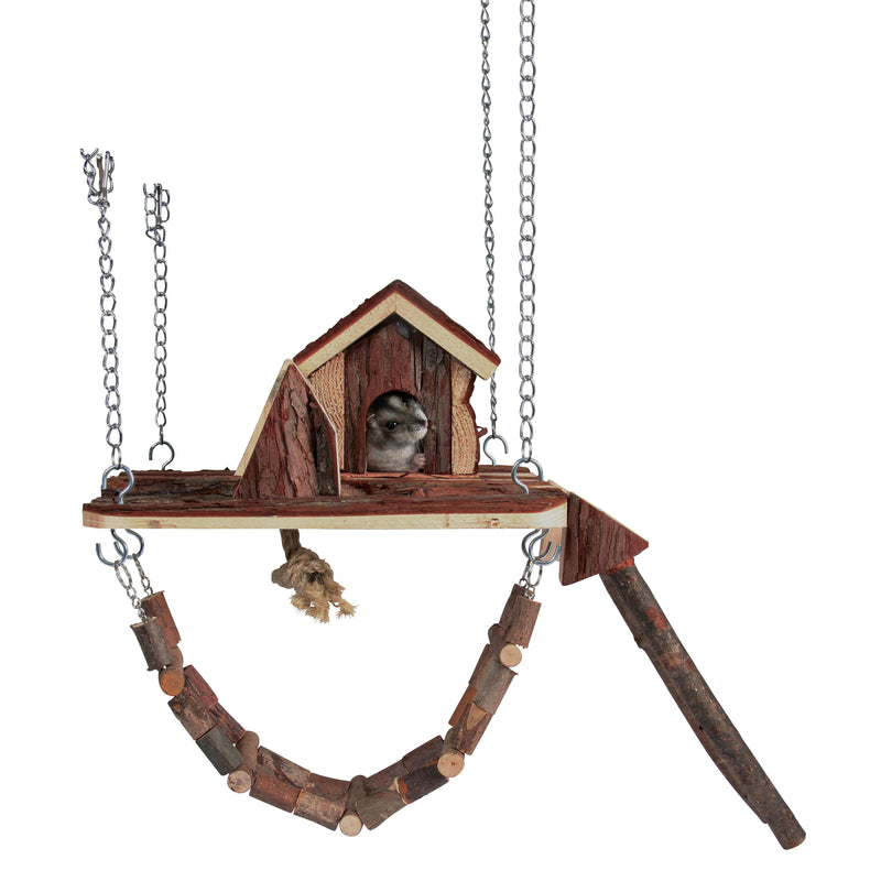 Trixie Hamster Spielplatz zum Einhängen Janne – 26 x 22,5 cm