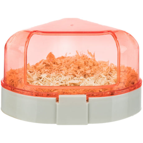 Hamstertoilette Ecktoilette mit Dach