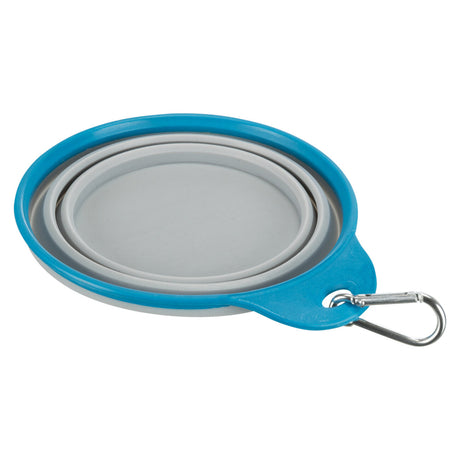 Hunde Reisenapf Silikon mit festem Rand