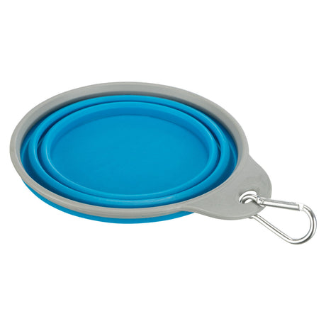 Hunde Reisenapf Silikon mit festem Rand